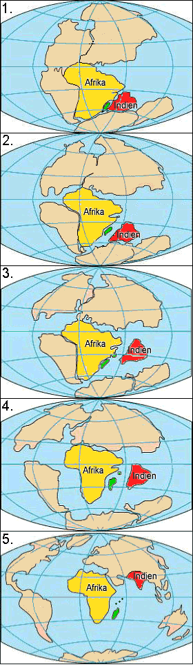 Seychellen Urkontinent